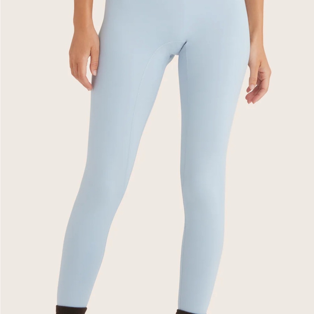 SET Active birthday collection blue leggings